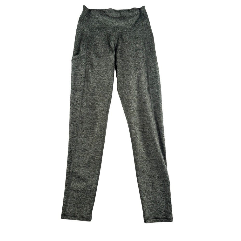 OFFLINE by Aerie The Hugger Leggings High Rise Gray Heathered Pockets Medium